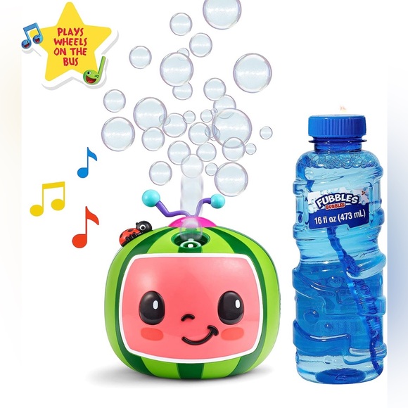 CoComelon NO Spill Musical🎼Bubble🫧Machine - Picture 1 of 9